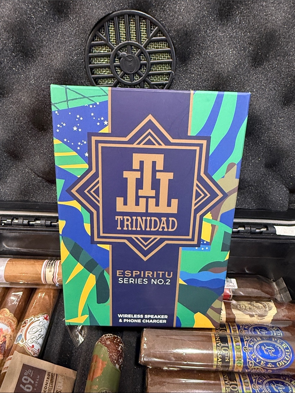 Trinidad Espiritu Series No. 2 Wireless Speaker & Phone Charger